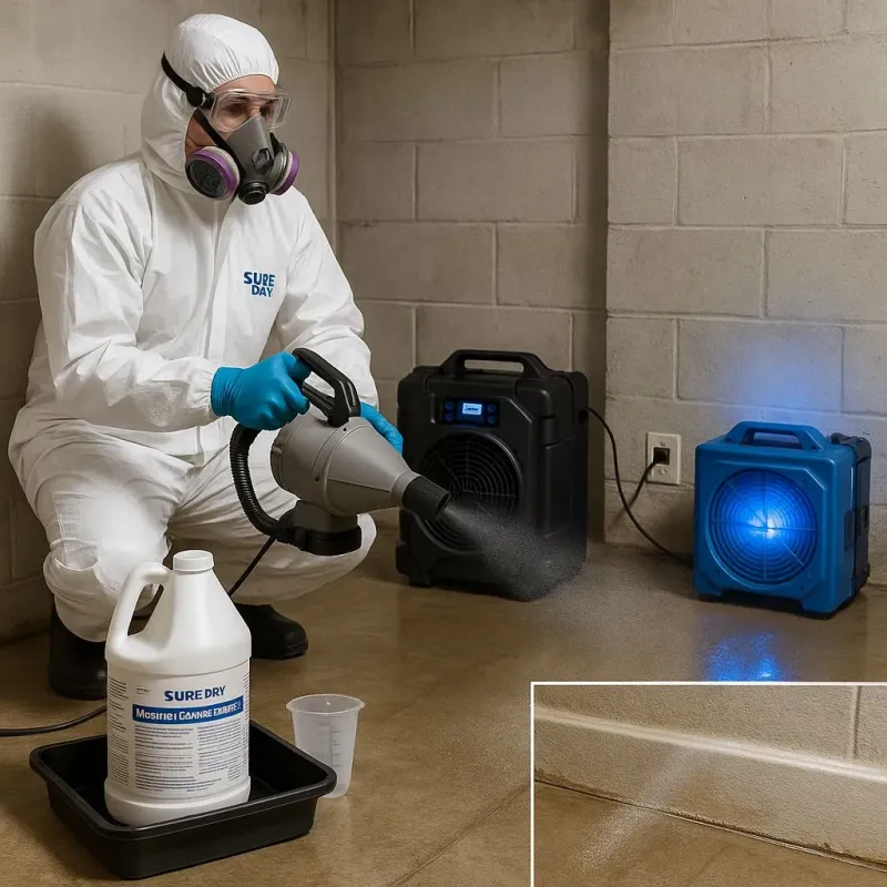 Sanitization and Odor Removal process in Lawton, MI