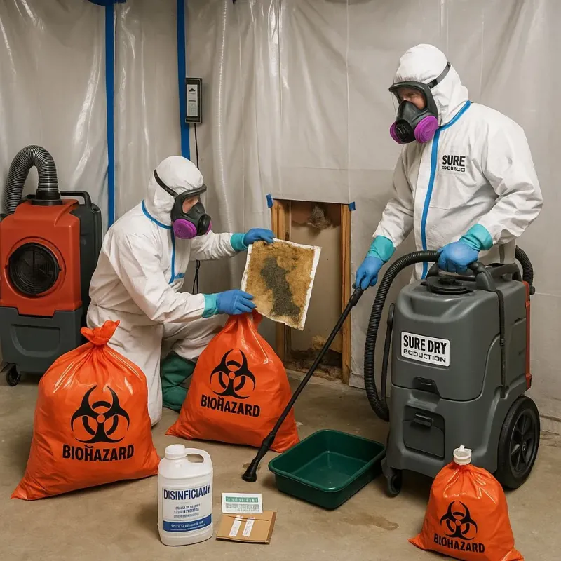 Contaminated Water Handling Protocols process in Lawton, MI