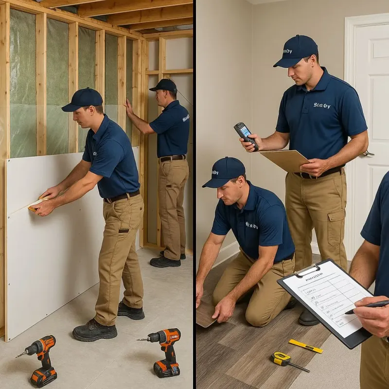 Repairs and Reconstruction process in Lawton, MI